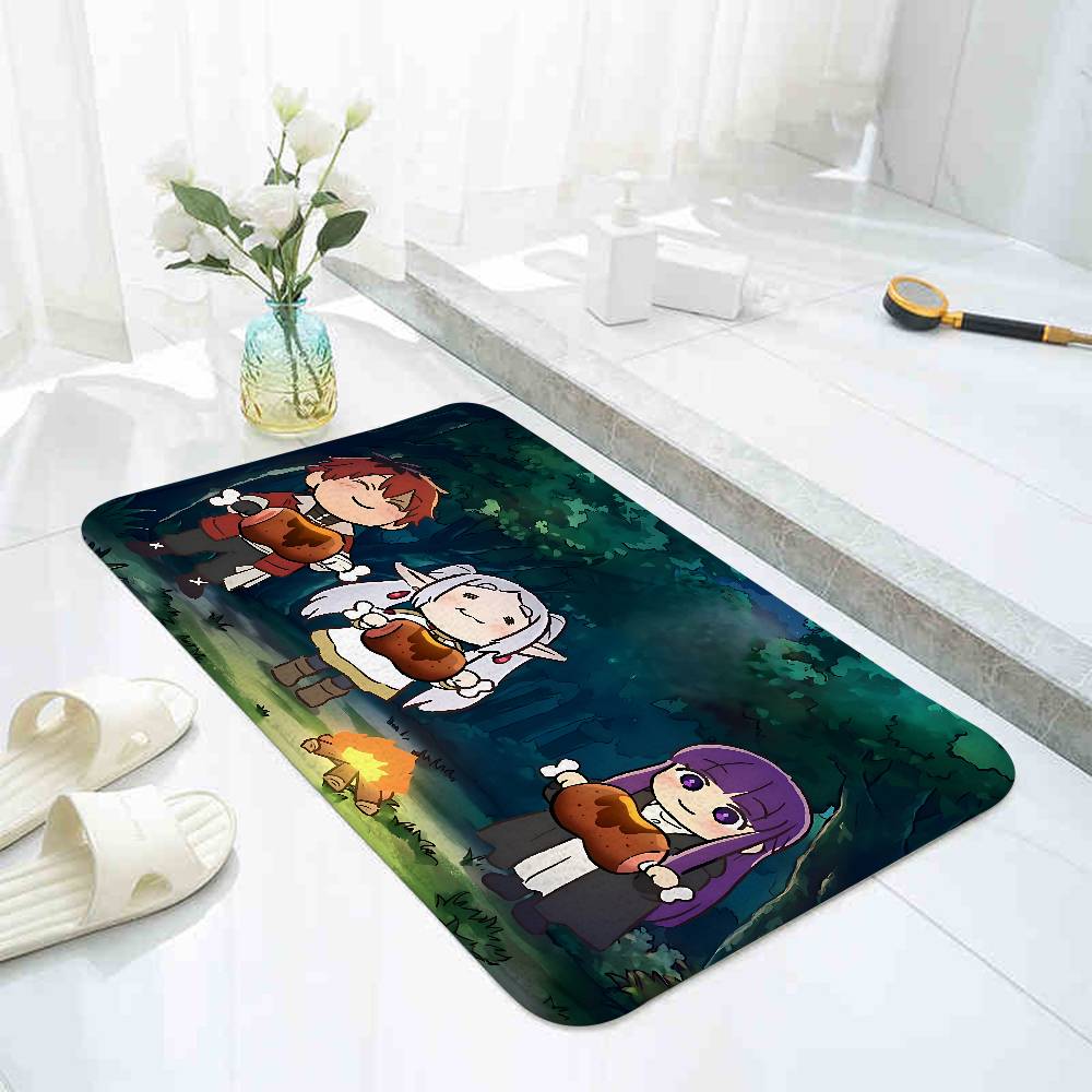 F-Frieren Beyond Journey's End Floor Mat Living Room Rug For Bedroom Welcome Mat Outdoor Rug