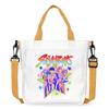 Anime Cartoon Print Office Worker Commuter Portable Messenger Bag Student Large Capacity Casual Handbag