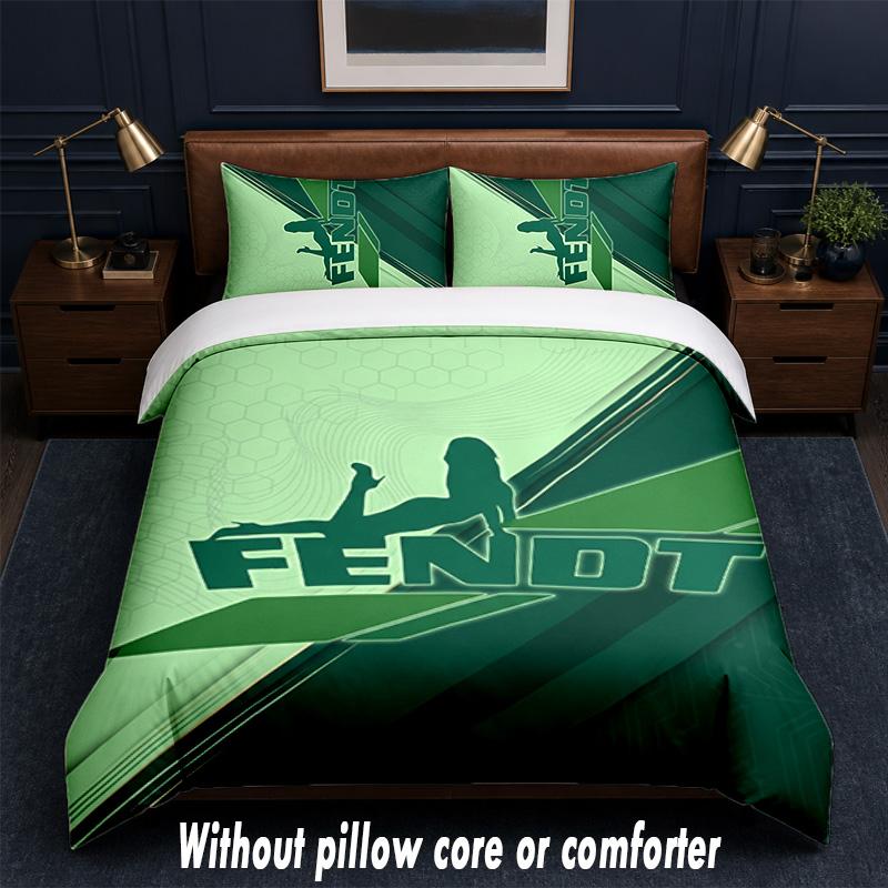 Set Biancheria da Letto Design Fendt 1 Copripiumino + 2 Federe Morbido Traspirante Biancheria da Letto per la Casa