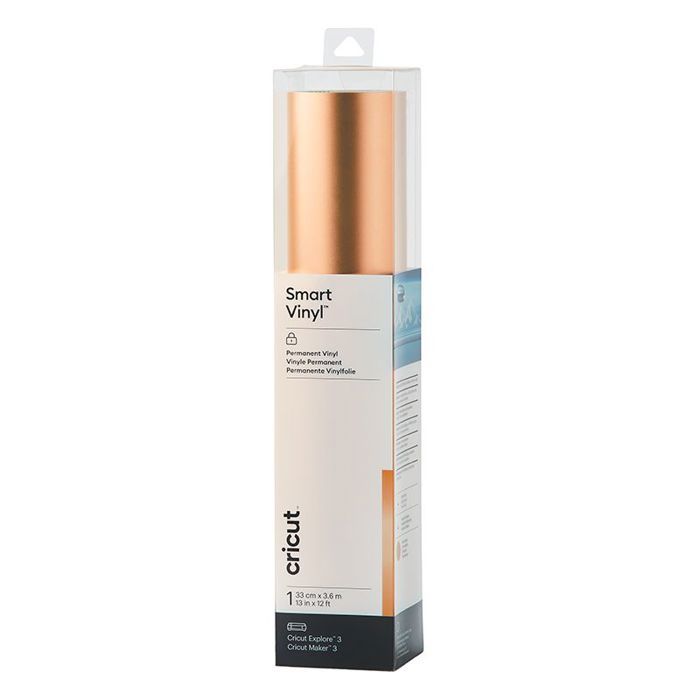 Selbstklebende Vinylfolie - Cricut - Smart Vinyl - Permanent - 33 x 360 cm - Matt Champagner