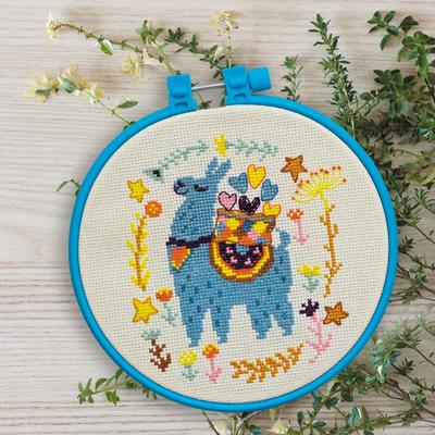 Sada na krížikovú výšivku Abrys Art Lama