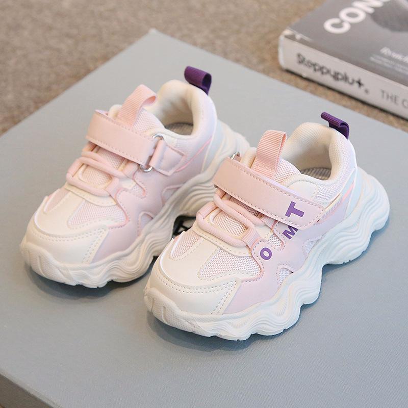 Mode Kinder Sneaker 2025 Frühling Neuer Stil Mädchen Freizeitschuhe Weich besohlt Jungen Schuhe Komfort Atmungsaktiv Kinder Mesh Schuh Zapatos