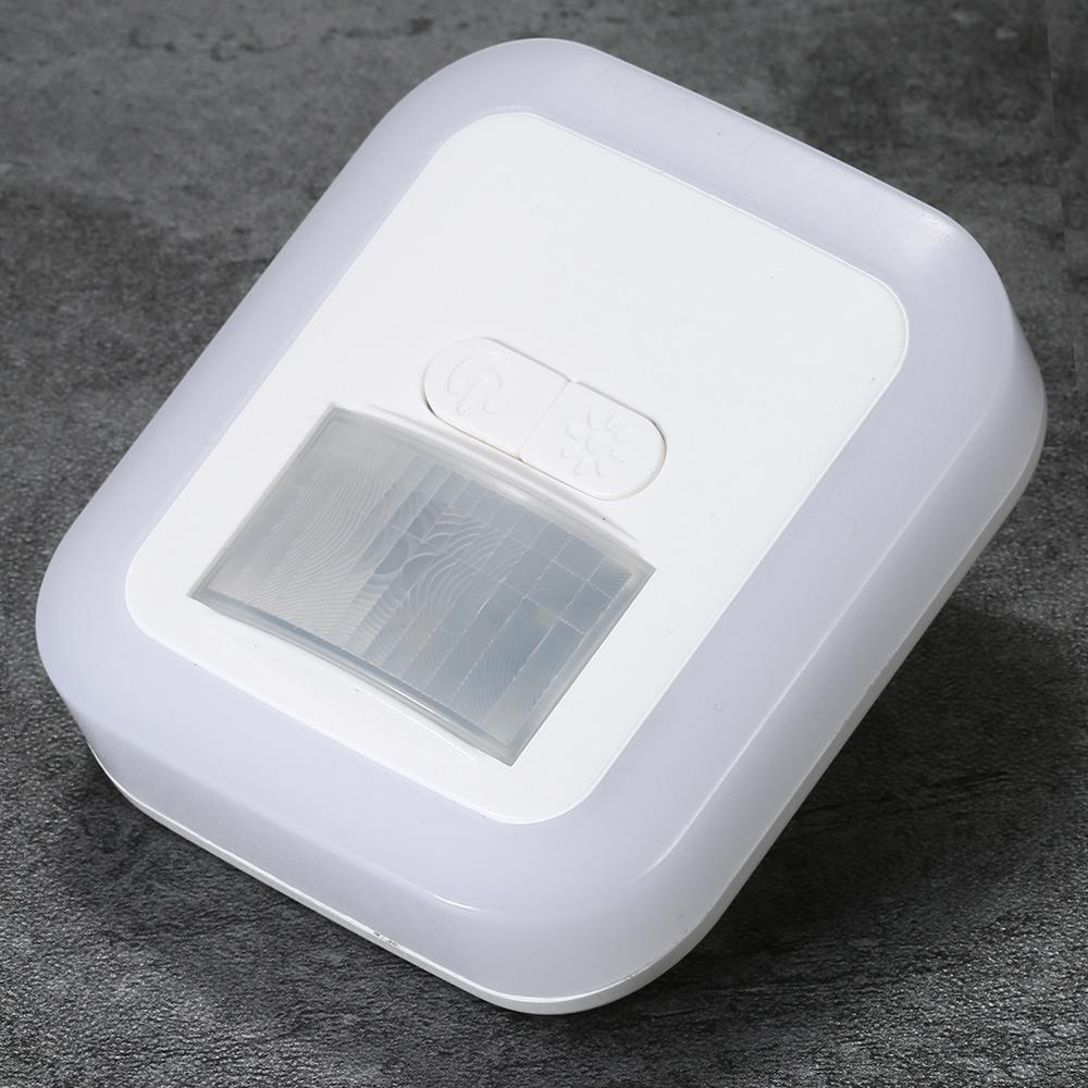 LED Lights Room LED Plug-in Motion Sensor Light Wall Night Lamp Lighting Time Adjustable for Living Room Bedroom Stairs