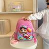 Kindergarten Cartoon Cute Backpack Fashionable New Letter Print Double Shoulder Bag Anime Outdoor Storage Children'S Backpack