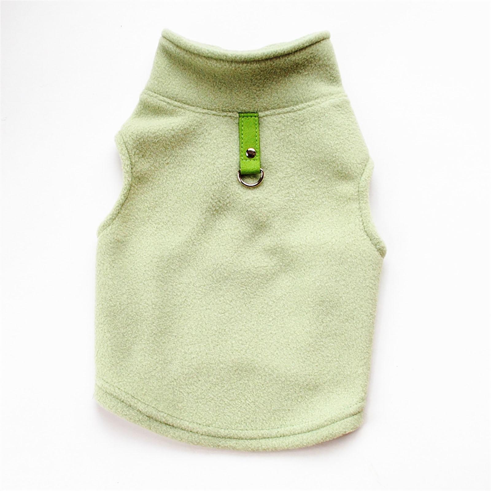 

Dog Coat Clothes, Dog Coat Cold Weather Vest Soft And Warm, Dog Jacket Fit For Small Medium Extra Large Size Dog Puppy Pet S зелёный