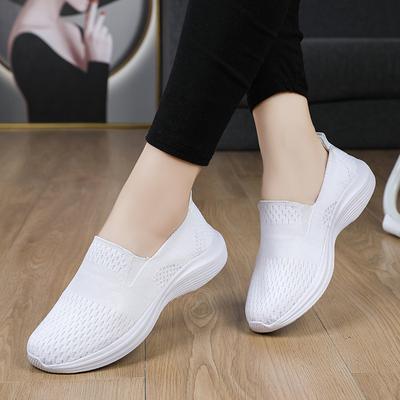 2025 nouveau grande taille printemps et automne tissage volant couvre-pieds coupe basse bouche peu profonde loisirs sports une pédale chaussures simples chaussures pour femmes