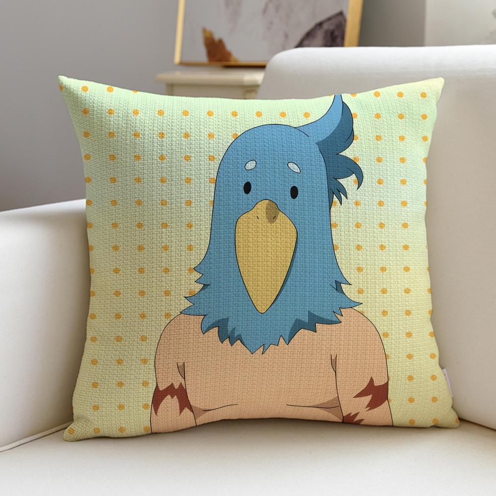 

ShangriLa FrontierS Cushion Cover Breathable and skinfriendly linen pillowcase square removable and washable cushion 30X30cm