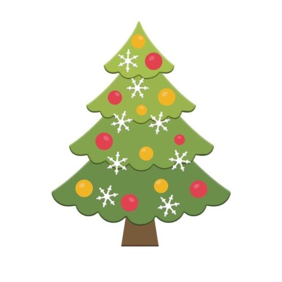 Christmas Tree Cutting Die Stencil Paper DIY Craft Scrapbooking Accessories