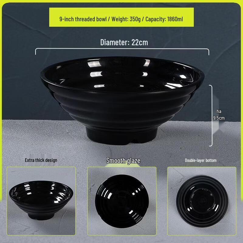 ChengShengYu Melamine Noodle Bowl