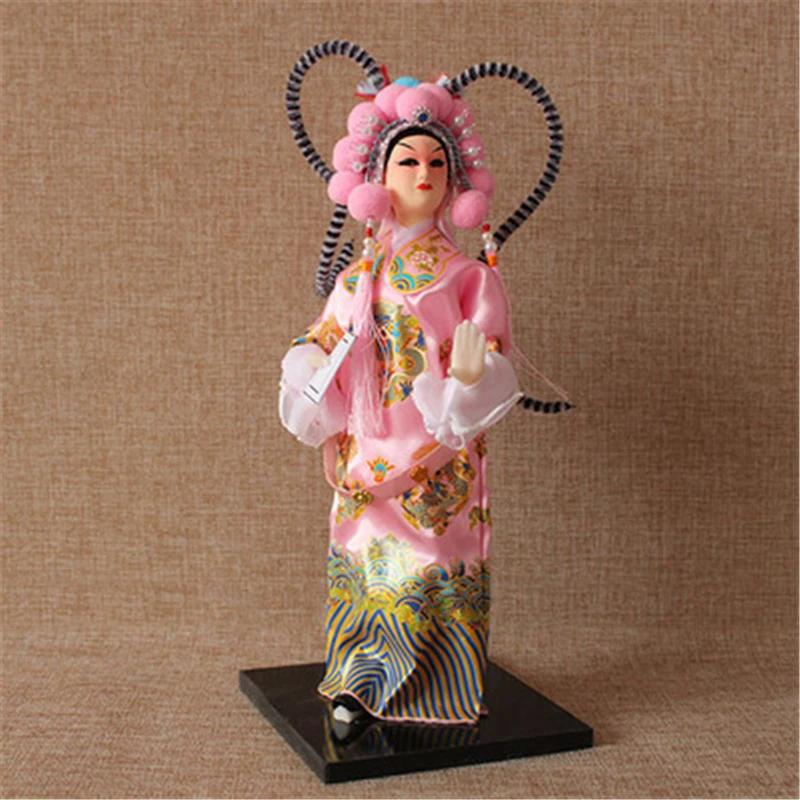 Beautiful Beijing Opera dolls Chinese style Peking Opera Silk doll Beijing special gifts Chinese cultural Rag doll sushi boat