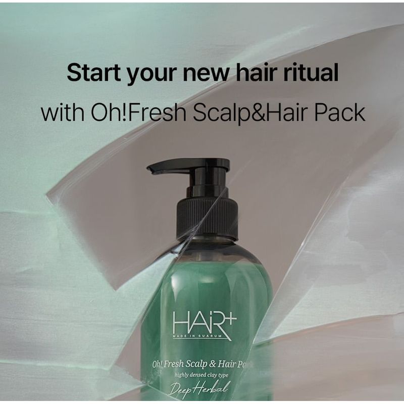 HAIR+ - Oh! Fresh Deep Herbal Scalp & Hair Pack