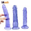 Strong Suction Cup Jelly Realistic Dildo Penis Dick Anal Female Sexy Products Sex Toys for Woman Adults 18 Men