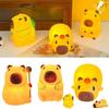 Cute Capybara Night Light Cute Cartoon Silicone Creative Bedside Sleep Night Lamp Room Decor Birthday Christmas Gift