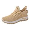 Sapatos Esportivos Femininos Sandálias Vazadas Sapatos Casuais de Malha Calçados Femininos Sapatos Esportivos Confortáveis para Exterior Tênis de Corrida
