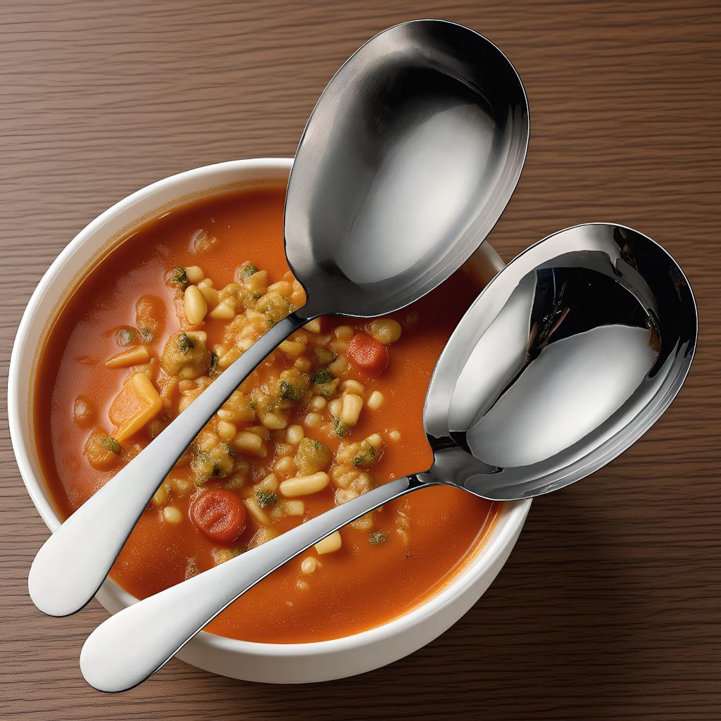 

316 Stainless Steel Goose Egg Large Ladle with Long Handle for Commercial Use Polished Finish