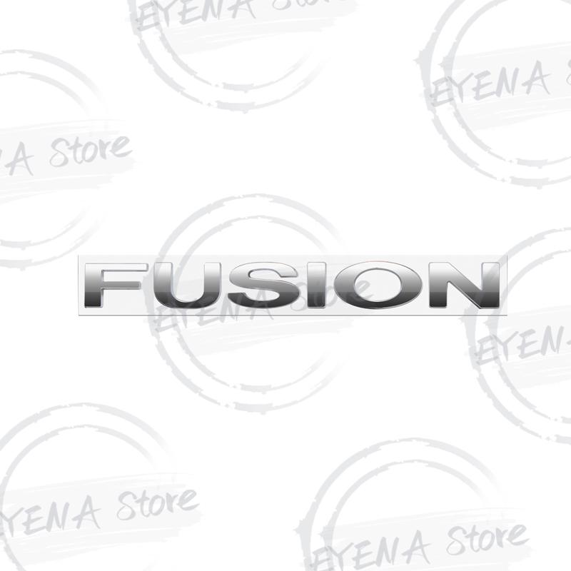 qdjfz10 For Ford Focus Fusion Logo ST Line MK2 MK3 MK4 Lettering Metal Badge Stickers Car Rear Trunk Body Emblem Auto Accessories