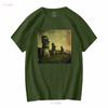 Easter Island Heads T Shirt Moai Statue Rapa Nui Historical Ancient Souvenir Polynesian Heritage long or short sleeves vintage