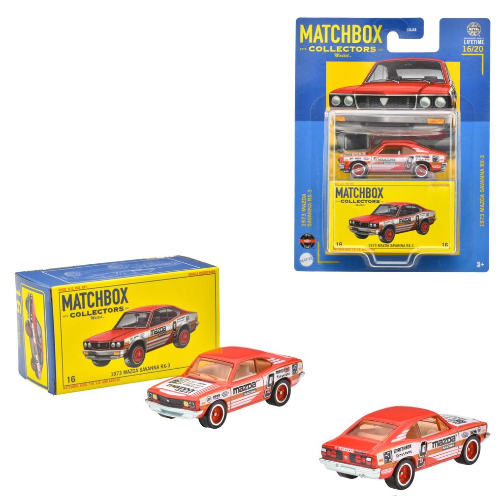 Matchbox Assortment Vehicle Toys Mini Box of Sold In Ages 3 and Multi Collector's Cars, 8, Box, Up, 986Z-GBJ48