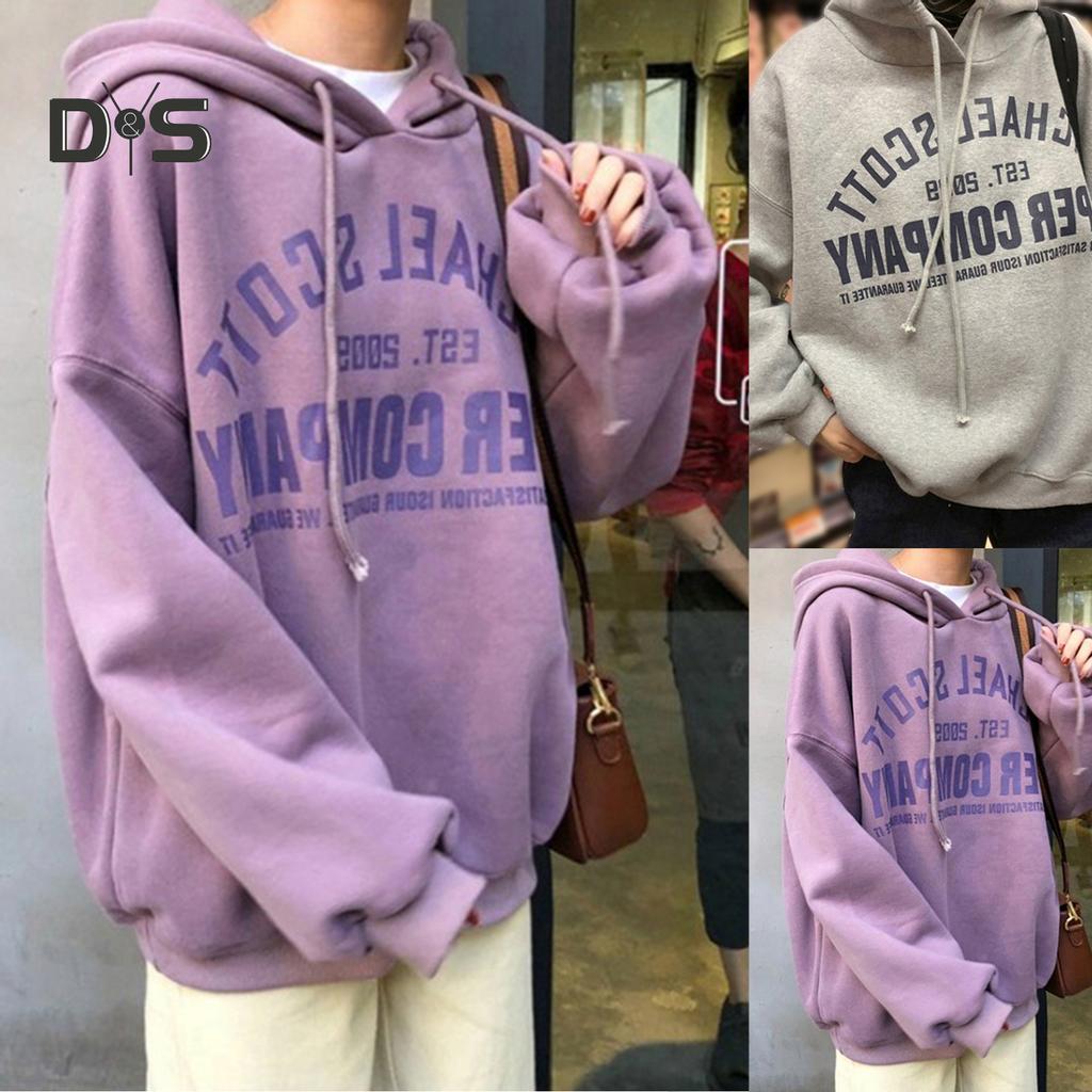Diva Mujeres Otoño Invierno Sudadera de Manga Larga Letras Estampado Felpar  Sudadera con Capucha Oversized comprar a buen precio — entrega gratuita,  reseñas reales con fotos — Joom