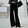 Loose Casual Pants Women Drawstring Wide Leg Pants Fashion Straight Leg Pants  Gym