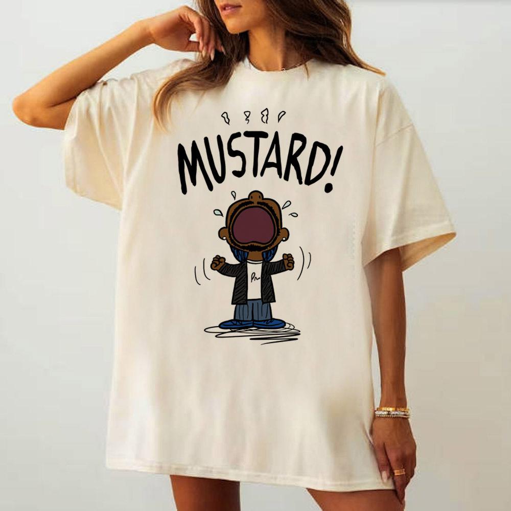 Kendrick Lamar Tshirt Women Gothic Punk Psychedelic University Shirt Graphic Anime Korean Clothes Digital Breathable Trendy