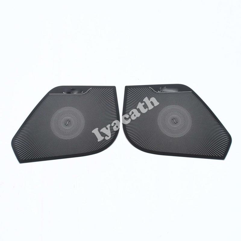 For Mercedes Benz E Class Coupe W207 C207 2009-2016 Interior Car Speaker Cover A Pillar Loudspeaker Door horn Panel Trim Sticker