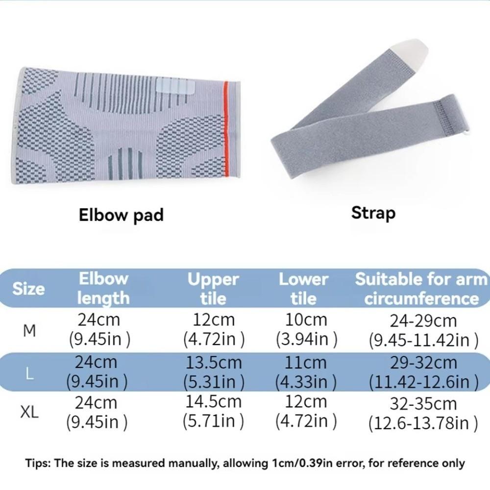 Silicone Compression Elbow Pads Elbow Protection Elbow Support New Elbow Protection Pads Men Women