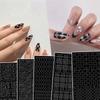 3D Leopard Nagelaufkleber Abziehbilder DIY Kreative Gefälschte Nagelfolien Tipps Nagel Maniküre Kunst Patches Volle Abdeckung Nagellack Aufkleber