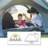 Fully Automatic Quick Opening Outdoor Tent Without Installation Portable Folding Double Layer Camping Tent Camping Simple Beach Tent