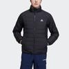 Adidas 3-In-1 Down Jacket with Removable Liner and Hood Men Outerwear Black H20772
