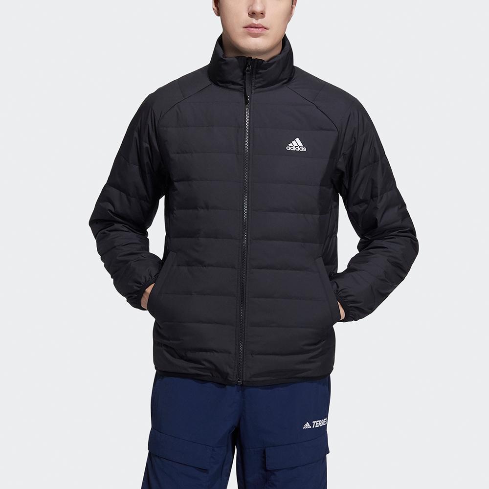 Adidas 3-In-1 Down Jacket with Removable Liner and Hood Men Outerwear Black H20772
