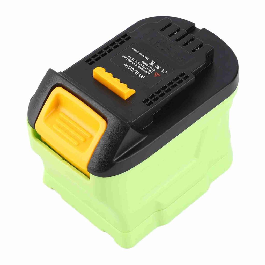 Batterikonverter Hög Effektivitet för 18V till 20V Litiumbatteri Elverktygsadapter Stöd USB