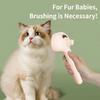 Spray Function Hair Straightener Comb Electric Pet Massage Comb New Steam Brush  Pet Grooming