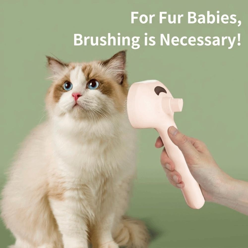Spray Function Hair Straightener Comb Electric Pet Massage Comb New Steam Brush Pet Grooming