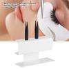 Eyelash Extension Plastic Tweezers Shelf Holder 6pcs Tweezer Stand Positions Black