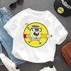 SpongeBob SquarePanted Child Short Sleeve TShirt Anime Character Print Cotton Pullover Boys Girls Summer Casual Crew Neck Tops