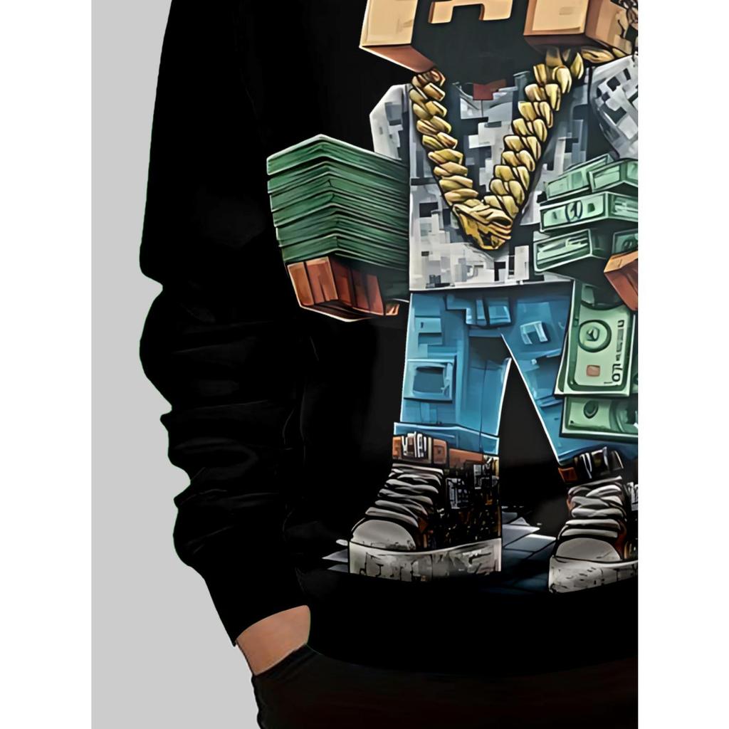 Nová anime mikina, kreslené dětské oblečení pro chlapce a dívky, podzimní oblečení s dlouhým rukávem, vhodné pro děti ve věku 5-14 let