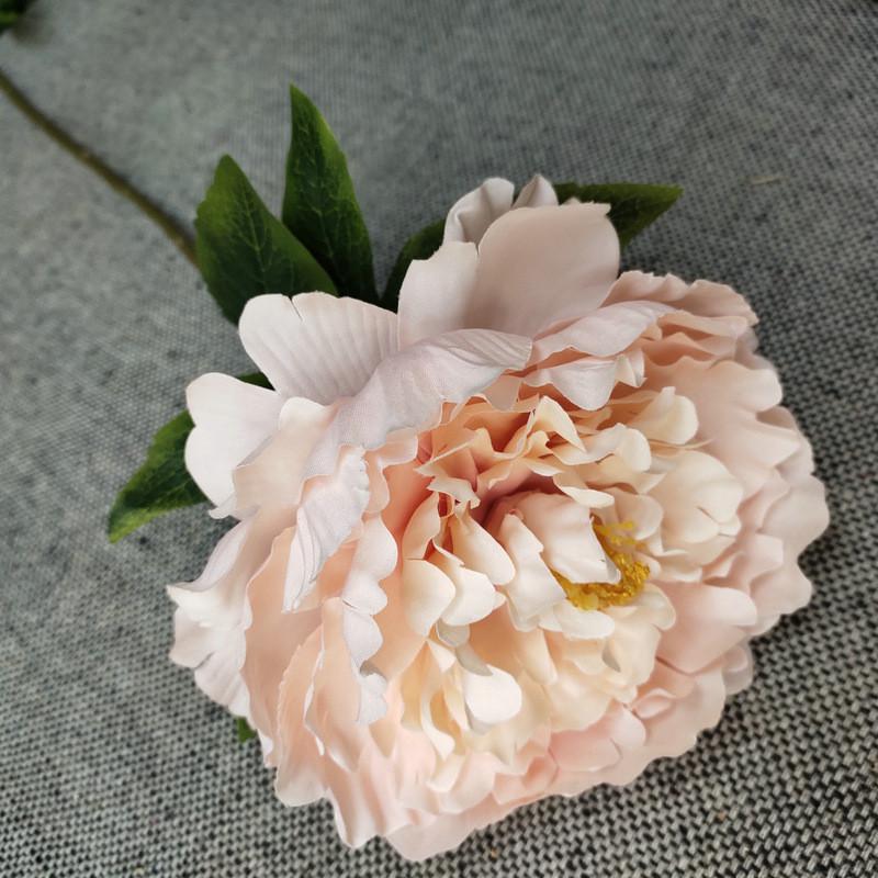 Artificial Flowers Peony Stems Wedding Centerpiece Vintage Style Floral Home