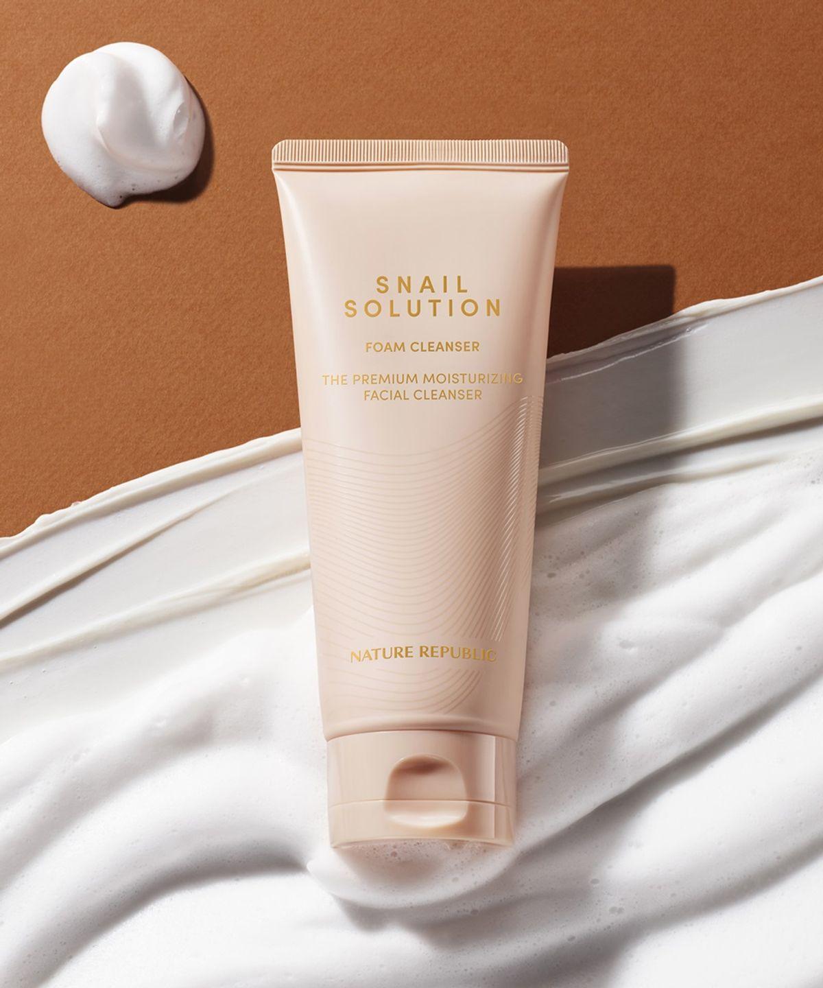 [2-pack] Snail Solution Foam Cleansing