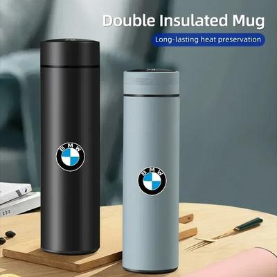 -Office Home Mug Thermal Tumbler Outdoor Ulated Cup Water Bottle For BMW 1 3 5 Series X1 X4 X5 X7 G20 G38 F20 F39 F48 E46 E60
