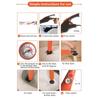 Lower Sewer Toilet Pipeline Blocking and Dredging Densely Upgraded Electric One-gun Traffic Electric for Toilet Bathroom