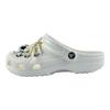 Crocs Classic Clog EVA Fashion and Versatile Comfortable Casual Classic Beach Commuter Outdoor Hole Shoes Unisex White