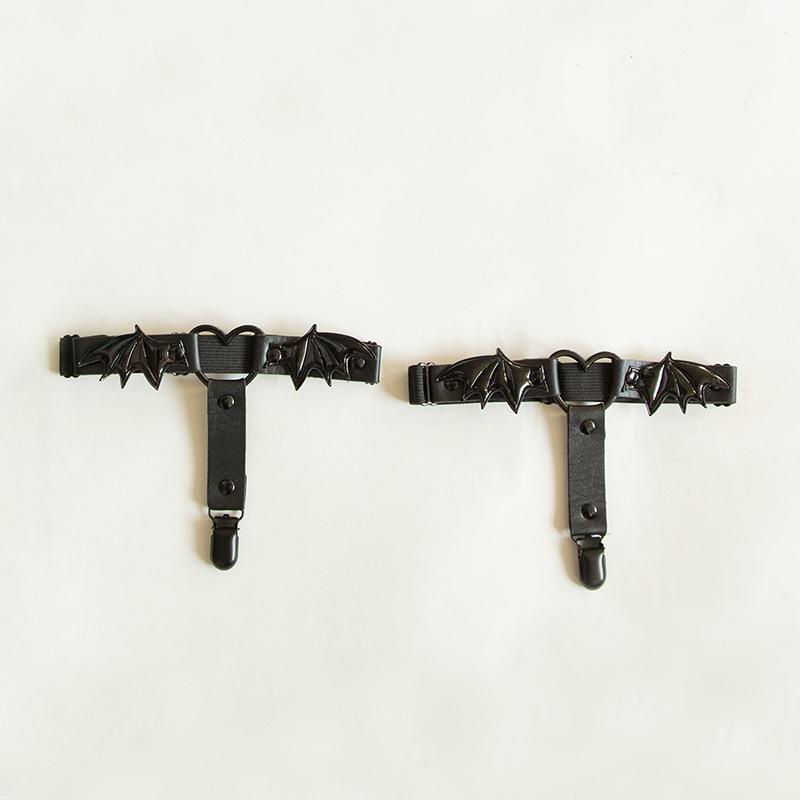 

Носки Bat Wing Love Socks Clip - эластичная подвязка в стиле темного панка для женщин