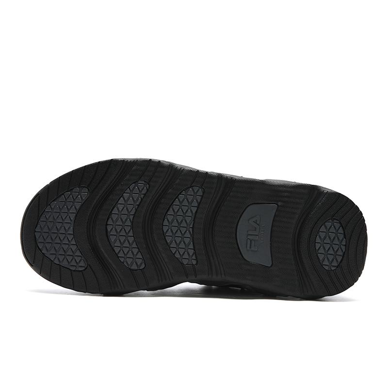 Fila Croissant 1+ Classic Trendy Retro Sports Casual Comfortable Thick Sole Lightweight Low-Top Lifestyle Shoes Men Sneakers Black F12M542135FBD