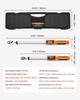 Digital Torque Wrench Set 2 Pieces 1/2 3/8 Inch Drive 72-Tooth Electronic