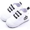 New Fashion Crown Baby Shoes Toddler Boy Girls Shoes Lace-Up Infant Newborn Crib Shoes First Walker