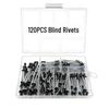 120PCS Blind Rivets Set for Construction & Metalworking