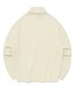 COVERNAT Lambswool Turtleneck Knit Ivory