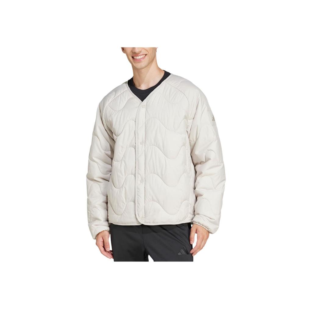 Adidas Nuganics Ins Jacke Warme Sportliche Freizeit Baumwollmantel Herrenjacken Miracle-Bauxitbraun JD1096