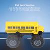 School Bus Model Toy, 1:43 Scale Alloy Body School Bus Pull Back Tall Toy